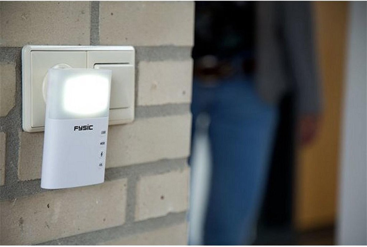 Fysic FD-110 Draadloze Deurbel met Flits Wit_contact.jpg